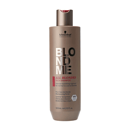 BlondMe All Blondes Rich Shampoo, 10 onzas líquidas, transpa