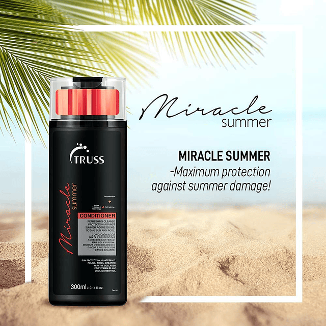 Acondicionador Miracle Summer - Acondicionador hidratante, p