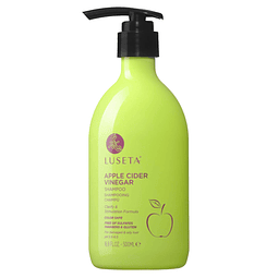 Shampoo para el cabello Luseta, infundido con vinagre de sid