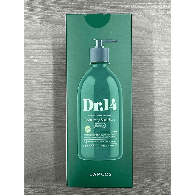 DR.14 Shampoo REVITALIZANTE PARA EL CUIDADO DEL CUERO CABELL