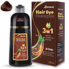 Shampoo para tinte de cabello marrón oscuro: Shampoo para co