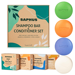 Barras de Shampoo y acondicionador para cabello Set de regal