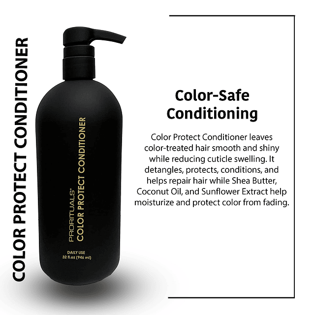 Juego de Shampoo y acondicionador Color Protect de tamaño gr