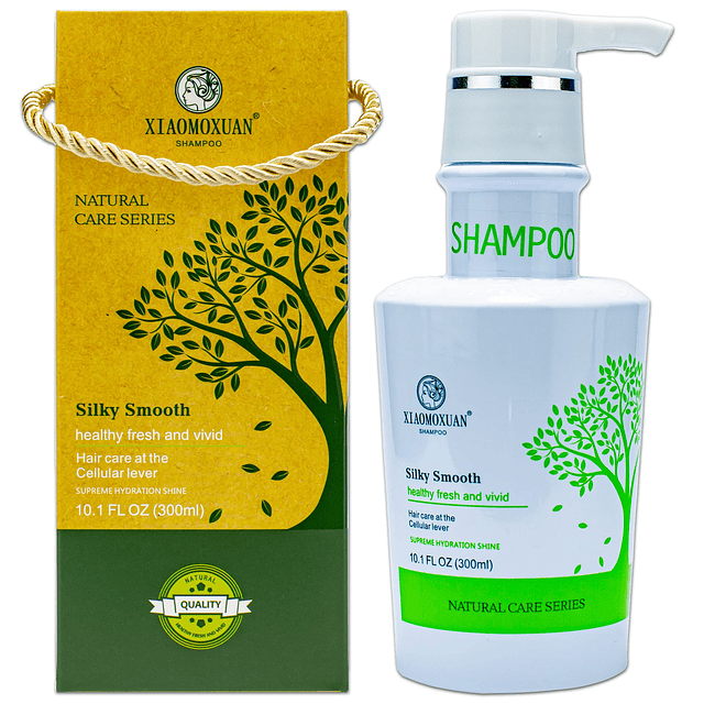 Shampoo hidratante con aceite de árbol de té orgánico, sin s