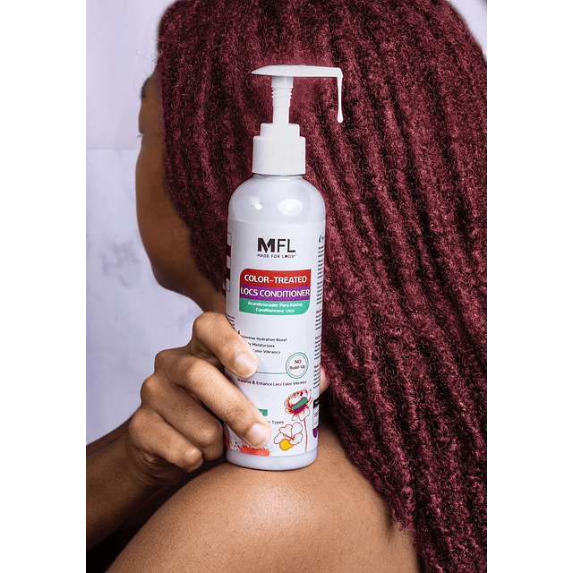 Shampoo Made For Locs Color Care, para cabello teñido y gris