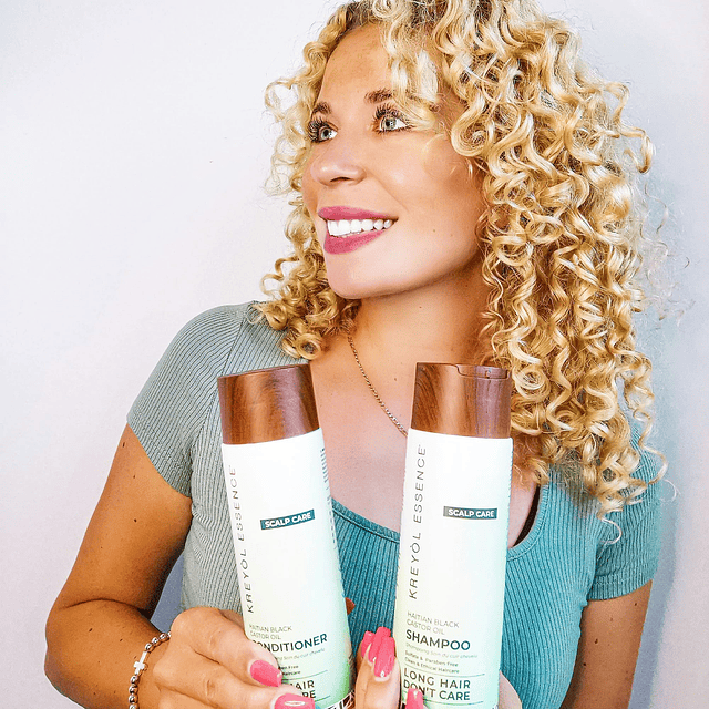 Esencia de Kreyol - LECHE PARA EL CABELLO de 8 onzas, calman