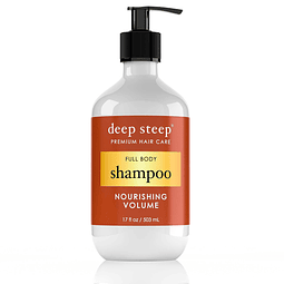 Shampoo nutritivo de volumen DEEP STEEP, 17 oz