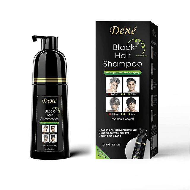 Shampoo para tinte para el cabello Dexe, 13.5 onzas líquidas