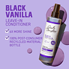 Black Vanilla Leave In Acondicionador para cabello rizado, o