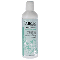 OUIDAD VitalCurl+ Acondicionador de enjuague equilibrante, 8