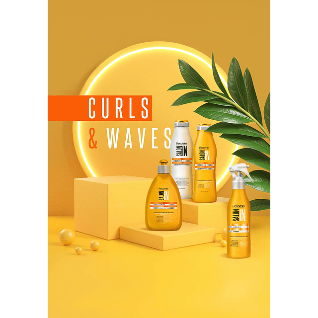 Curls & Waves Hair Leave-On Treatment Hidratante Acondiciona