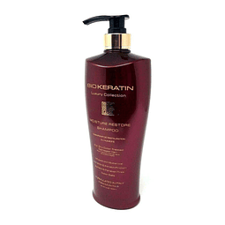 Shampoo restaurador de humedad Bio Keratin Luxury Collection