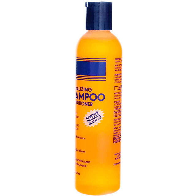 Shampoo neutralizante , 8 oz. (Paquete de 3)