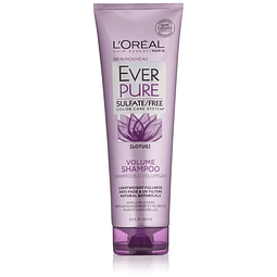 L'Oréal Paris EverPure Shampoo de volumen sin sulfato, 8.5 f