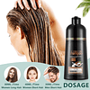 Shampoo para tinte de cabello marrón rubio, Shampoo de coco