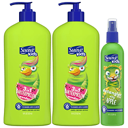 Kids Shampoo y acondicionador 3 en 1, Watermelon Wonder, paq