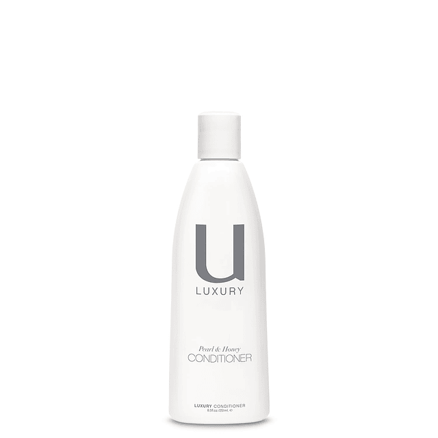 Hair U LUXURY Acondicionador de perlas y miel, 8.5 fl. Onz