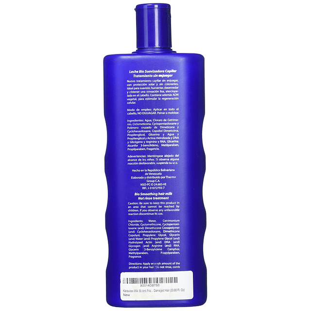 Milk Leave In Conditioner - Desenredante de cabello anti-fri