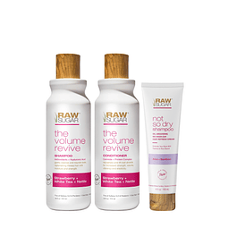 Juego de Shampoo y acondicionador Raw Sugar Volume Revive (1