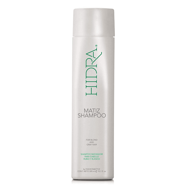 Hidra Matiz Shampoo para cabello rubio y gris (matizador par