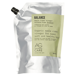 AG Hair BALANCE Recambio de Shampoo sin sulfato de vinagre d