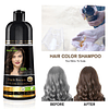 Hair Color Shampoo - Tinte mágico para cabello gris, color d