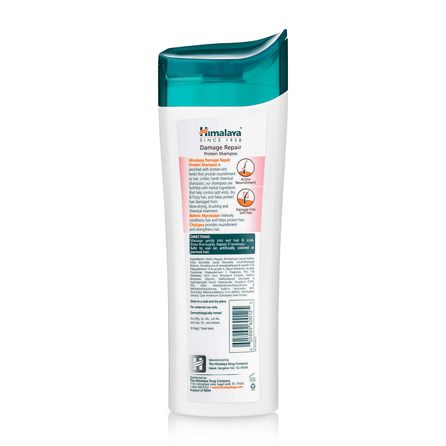 Shampoo reparador de daños , 13,53 onzas líquidas (400 ml),