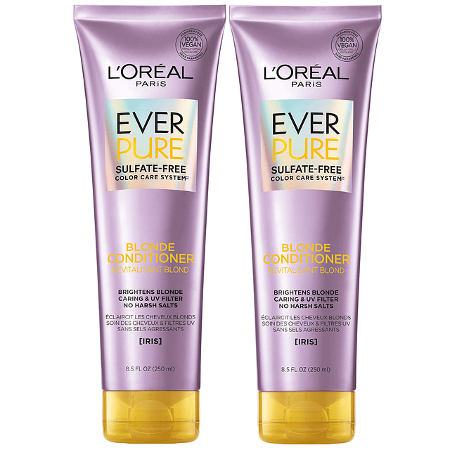 L'Oreal Paris EverPure Blonde Acondicionador sin sulfato par