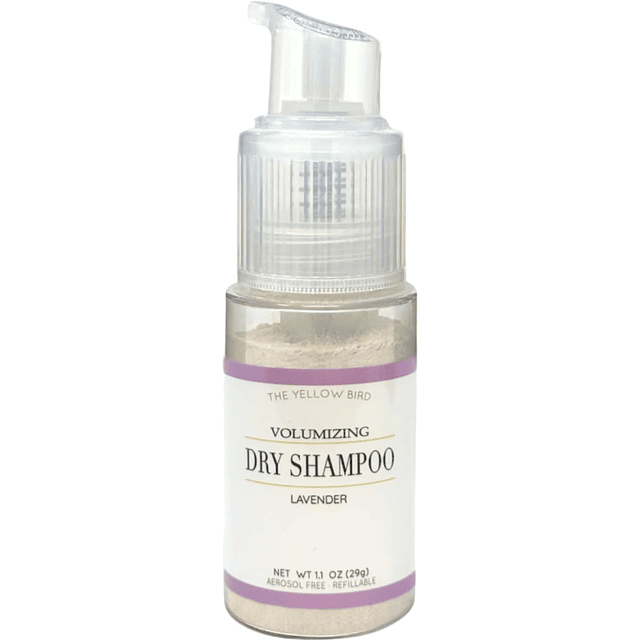 Shampoo seco en polvo natural – Spray sin bomba en aerosol,