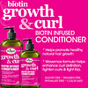 Caja de regalo de la colección Growth & Curl Biotin Hair Car