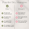 Shampoo Seco Volumen en Polvo | Ingredientes naturales y org