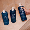 Shampoo sin sulfato para hombres , infundido con extractos d