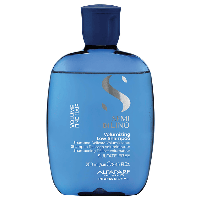 Alfaparf Milano Semi Di Lino Shampoo Volumen para Cabello Fi