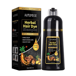 Shampoo instantáneo para tinte de cabello negro para mujeres