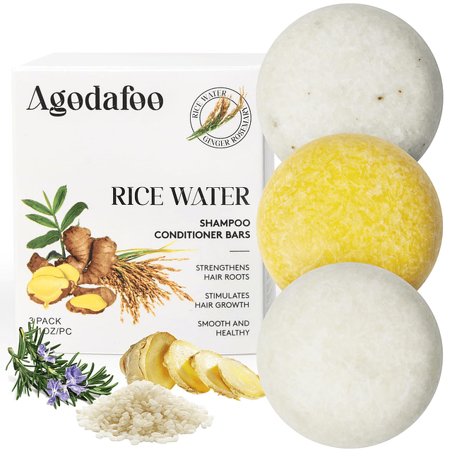 Juego de barra y acondicionador de agua de arroz, crecimient