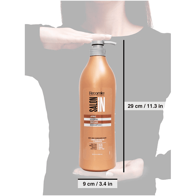 Recamier Saloon In Hydra Repair Shampoo y Acondicionador Set