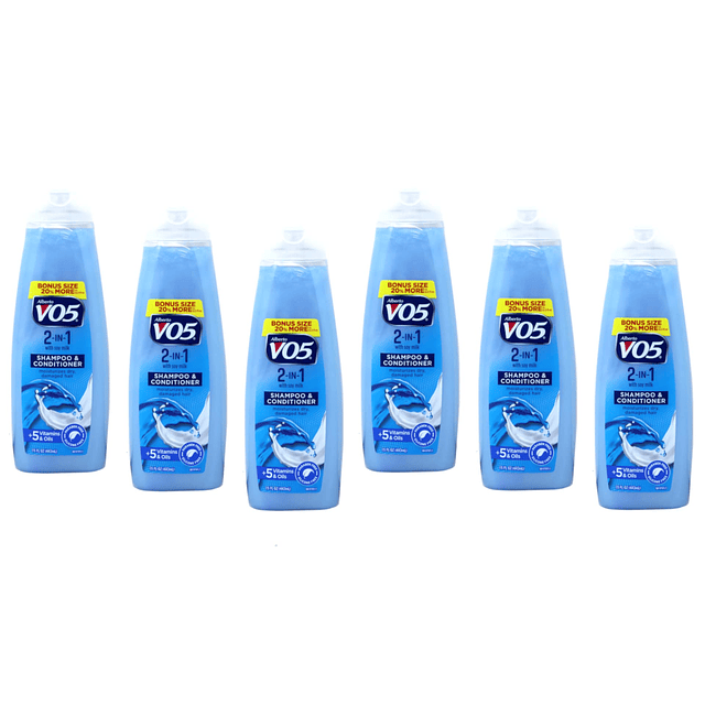 Shampoo/acondicionador 2 en 1 hidratante 12.5 oz (paquete de