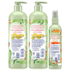 Kids Shampoo y acondicionador para rizos, almendras dulces y