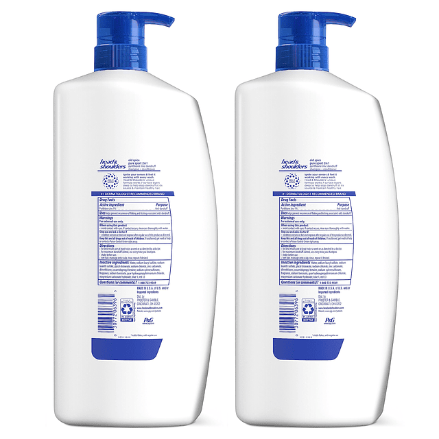 Juego de Shampoo y acondicionador anticaspa 2 en 1, alivio d