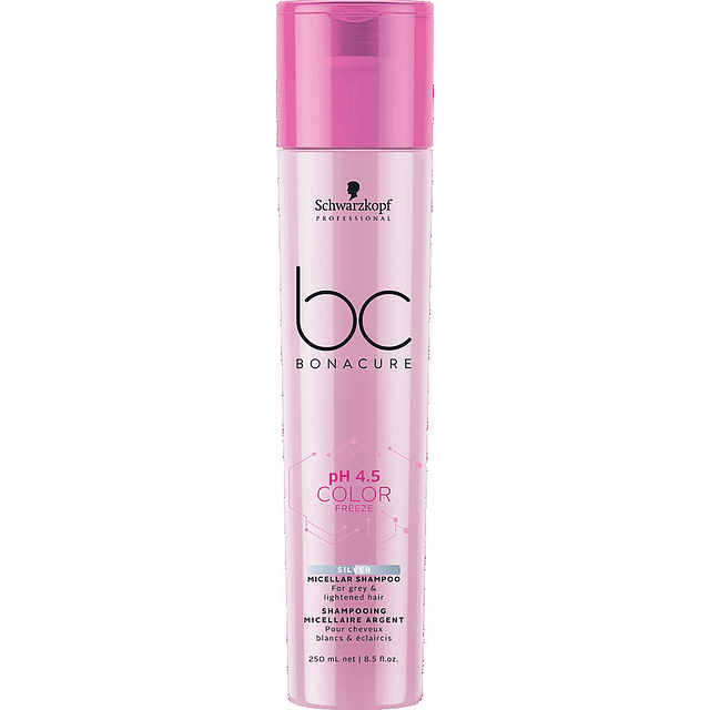 BC Bonacure pH 4.5 Color Freeze Silver Shampoo micelar 8.5 o