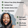 Shampoo para cabello extra volumen y cuero cabelludo sin sul