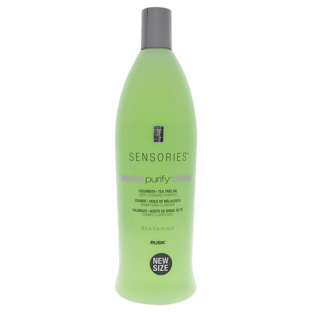 Sensories Purify Shampoo de limpieza profunda de cucurbita y