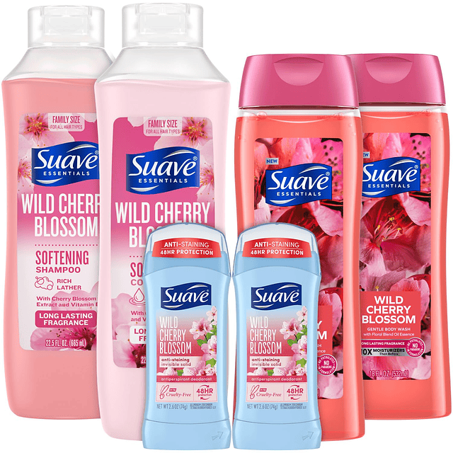 Body Wash, paquete de 2, Shampoo y acondicionador + desodora