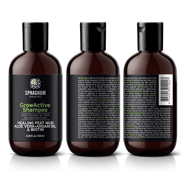 Shampoo y acondicionador para el crecimiento del cabello: tr