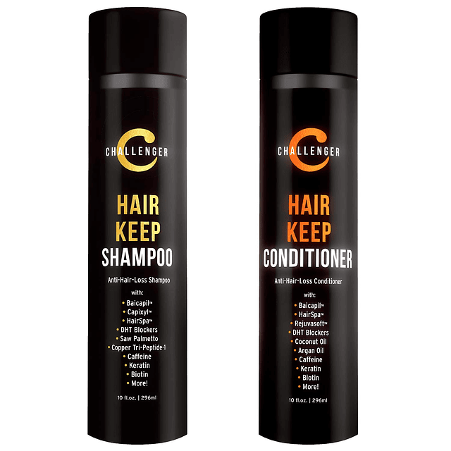 Shampoo y acondicionador Men's Hair Keep, 2 botellas de 10 o