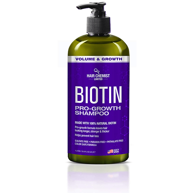 Juego de Shampoo y acondicionador Biotin Pro-Growth - Incluy