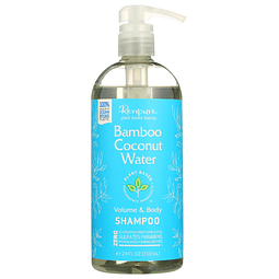 Shampoo de agua de coco y bambú , 24 FZ