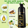 Shampoo para tinte de cabello negro, Shampoo para color de c