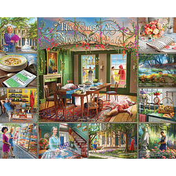 Puzzles La maldición de Blackwood Hall Rompecabezas de 1000