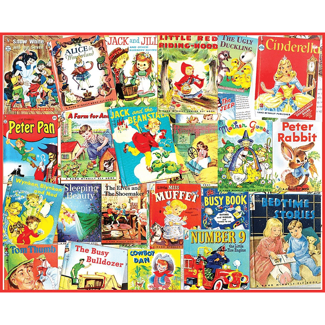 Puzzles Vintage Fairy Tales Rompecabezas de 1000 piezas para